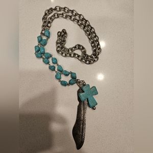 Turquoise Silver Necklace